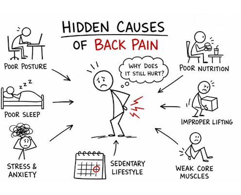 hidden causes chronic back pain